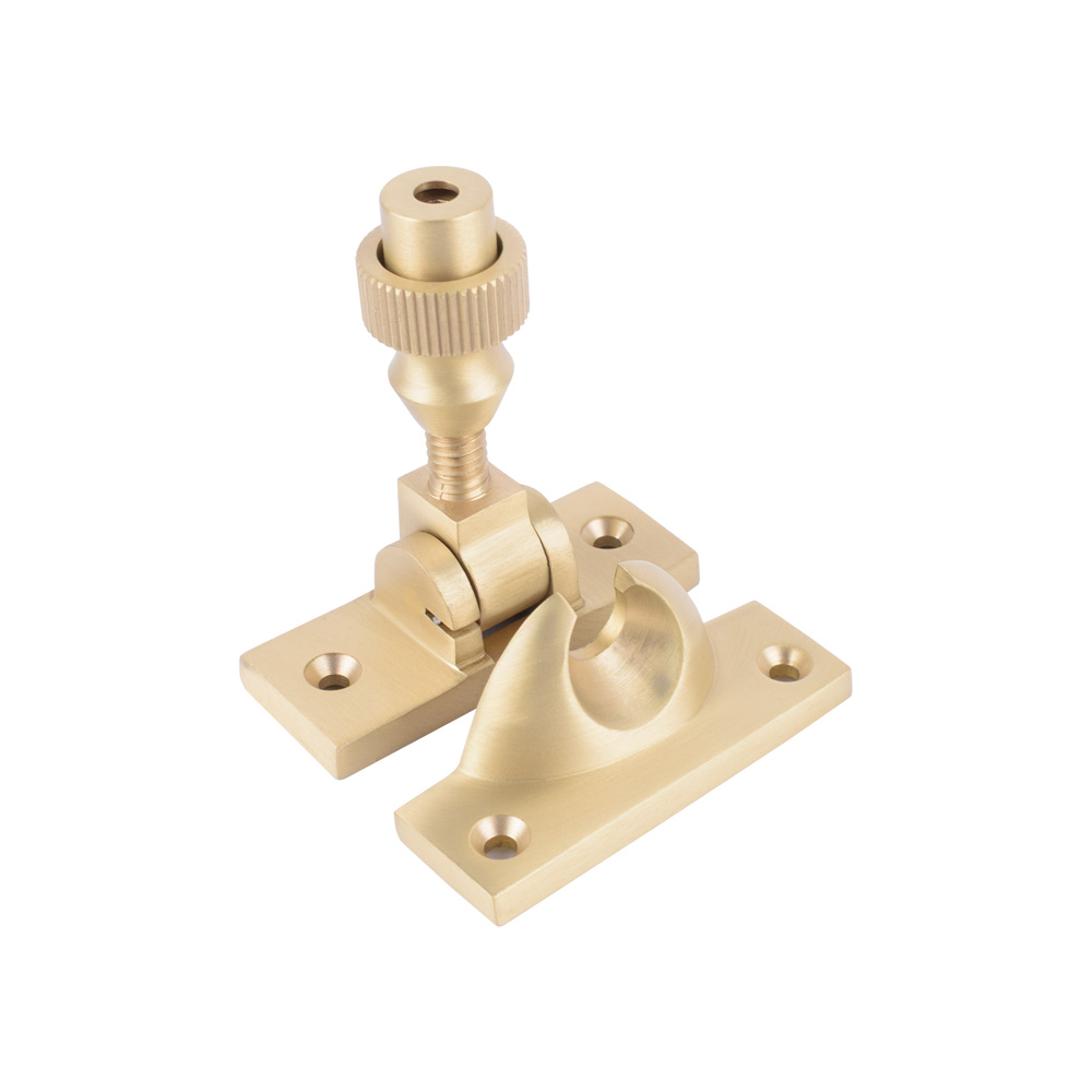 Sash Heritage Brighton Fastener - Standard (Locking) - Satin Brass